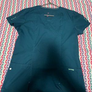 Health pro scrub top